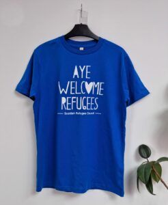 Aye Welcome Refugees T-shirt