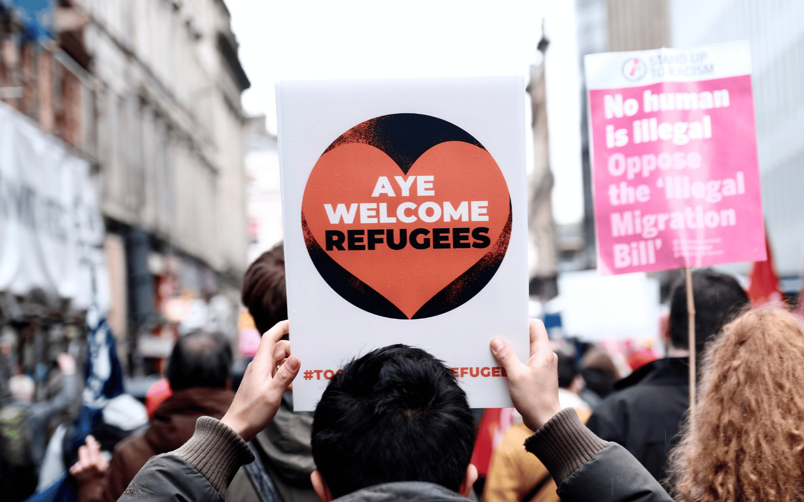 We're committed to standing up for refugee rights