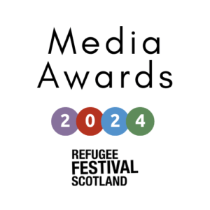 Refugee Festival Scotland Media Awards 2024 logo