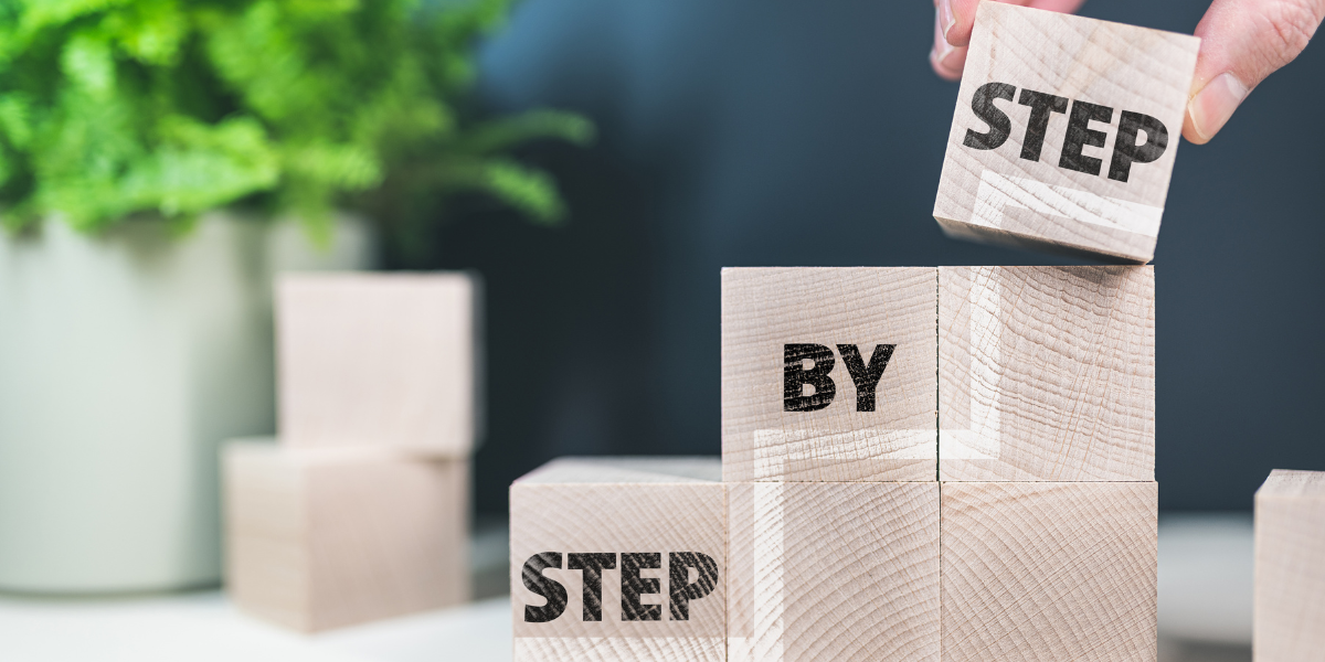 step by step graphic 1200 x 600
